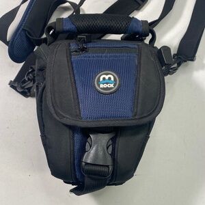 Compact Navy and Black Camera Backpack Bag